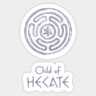 Child of Hecate – Percy Jackson inspired design Sticker